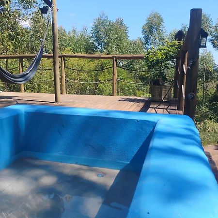 Cabana Rustica Logcabin Osorio Eksteriør billede