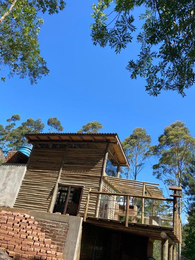 Cabana Rustica Logcabin Osorio Eksteriør billede