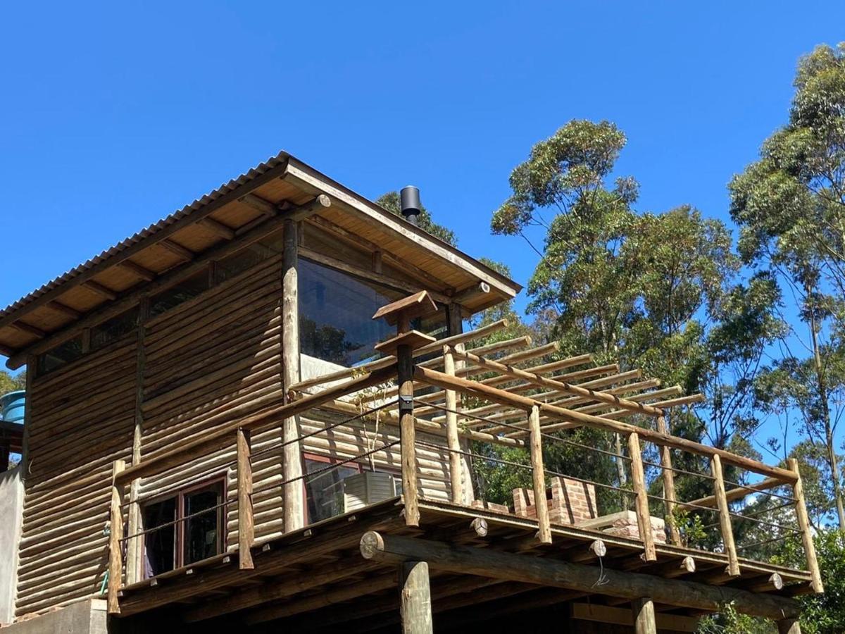 Cabana Rustica Logcabin Osorio Eksteriør billede