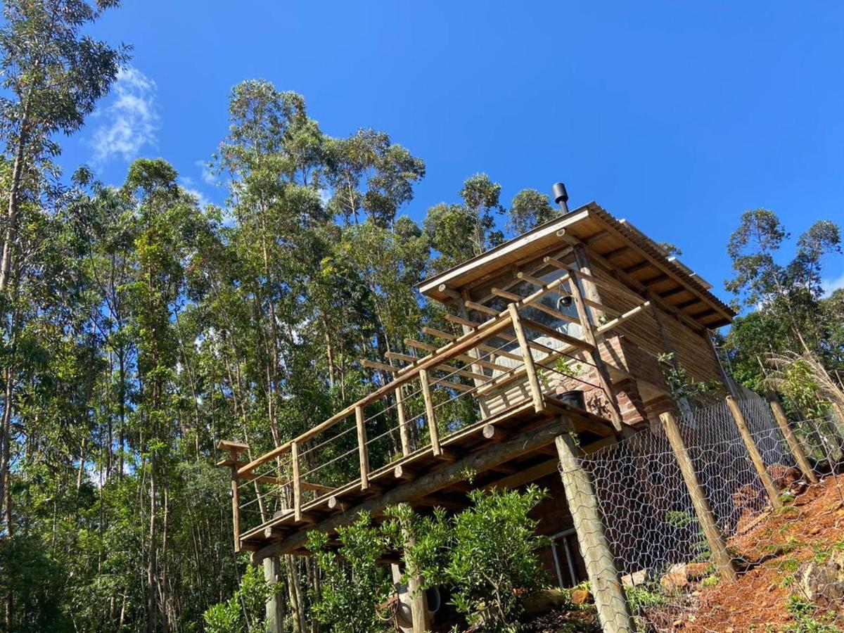 Cabana Rustica Logcabin Osorio Eksteriør billede