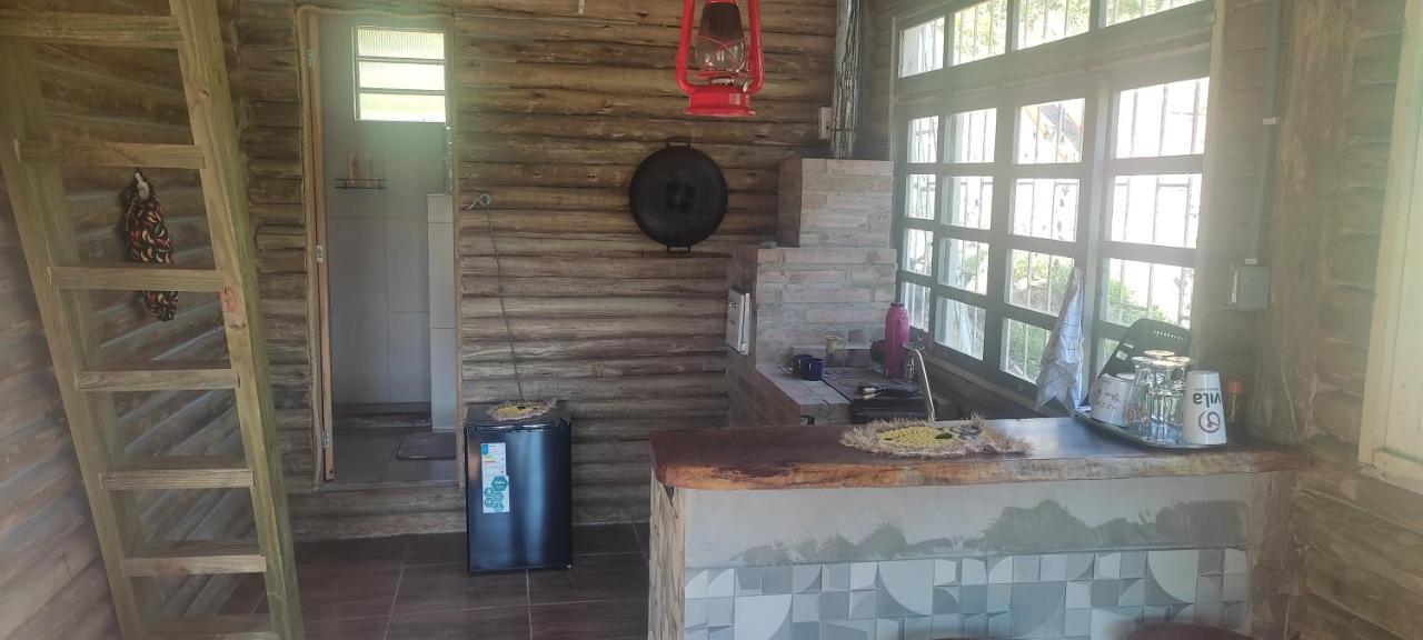 Cabana Rustica Logcabin Osorio Eksteriør billede