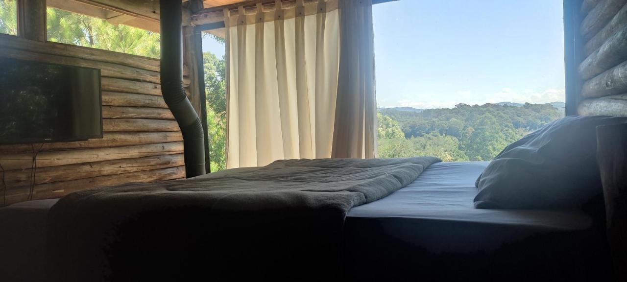 Cabana Rustica Logcabin Osorio Eksteriør billede