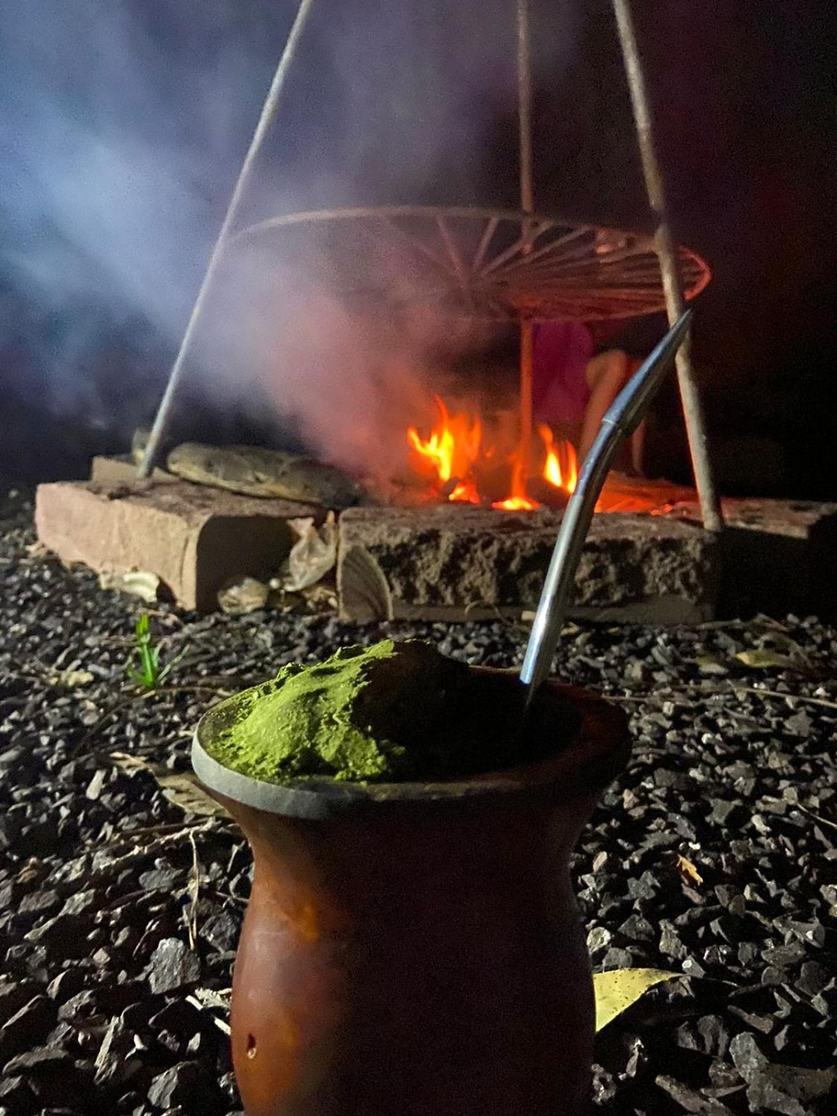 Cabana Rustica Logcabin Osorio Værelse billede